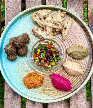 Gluten Free Vegan Platter  at WakaMama in Central Singapore