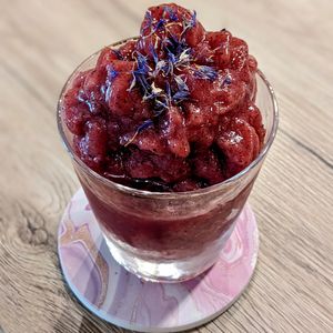 Vegan Frozen Berries Kombucha Mocktail at WakaMama in Central Singapore
