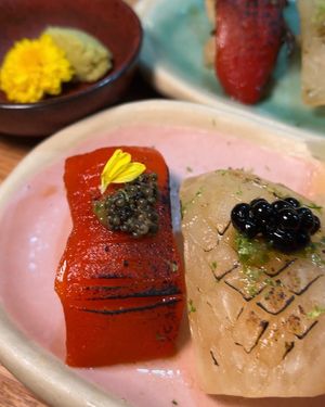 Vegan Sushi at WakaMama in Central Singapore