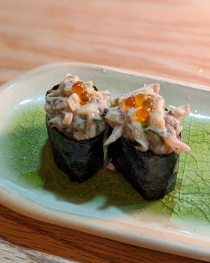 Vegan Lobster Salad Sushi at WakaMama in Central Singapore