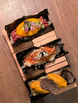 Plant Based Vegan Handroll at WakaMama in Central Singapore