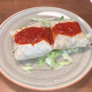 Chimichangas  at Bistro Kaktus in Velika Gorica