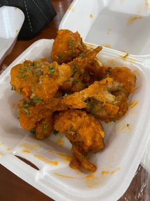 Buffalo cauliflower at Hungry Vegan in Savannah