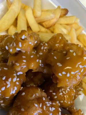 Barbecue cauliflower at Hungry Vegan in Savannah