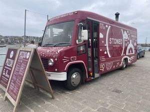   at Stoned Pizza  in St Ives