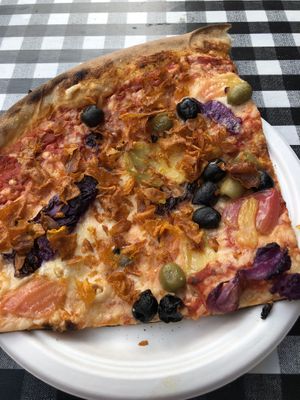 Pizza slice   at Civerinos Slice - OG in Edinburgh