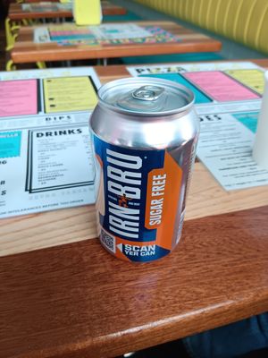 IRN BRU at Civerinos Slice - OG in Edinburgh