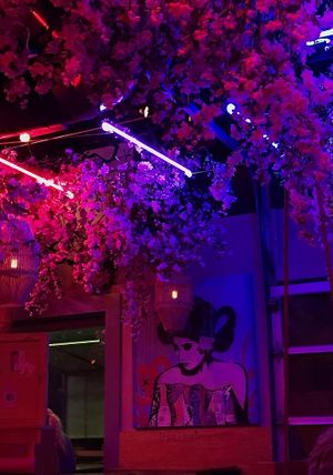 Nice atmosphere  at Lucky Robot in Austin