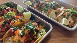   at Más Veggies Taqueria - LA Farmers Market in Los Angeles