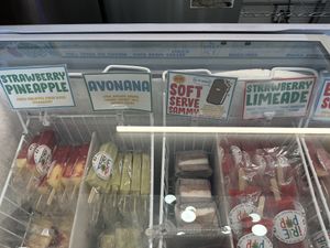 So many pop flavors!  at Irie Pops in St John