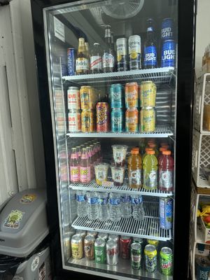 Drinks  at Irie Pops in St John