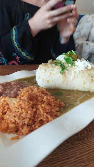 Verde burrito set at Taco Amigo - 타코 아미고 in Seoul