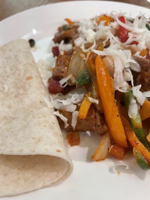 Vegan fajita  at Taco Amigo - 타코 아미고 in Seoul