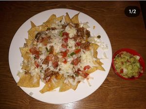 Nachos with coconut cheese at Taco Amigo - 타코 아미고 in Seoul