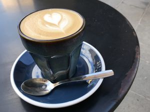   at Lot Sixty One Coffee in Valletta