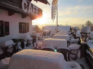 Winter-Wonderland at Café Waltenbergstüberl in Seeon