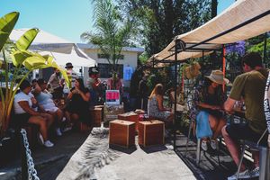 Café da Estação de Santos at Estaçao de Santos in Lisbon