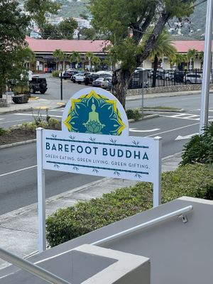 Outside   at Barefoot Buddha in St Thomas