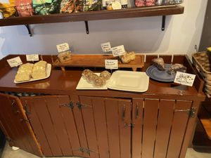 Inside cakes   at Barefoot Buddha in St Thomas