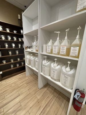 Refill stations  at The Wellness Exchange in Dieppe