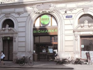 Denn's supermarket in the 2nd district at denn's Biomarkt - Taborstr in Vienna