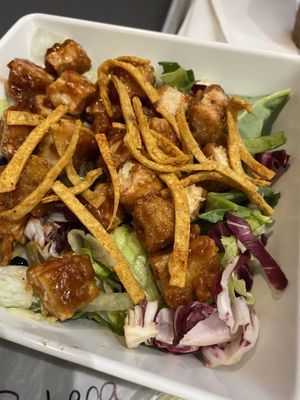 Salad at Stand-Up Burgers - Wells in Chicago