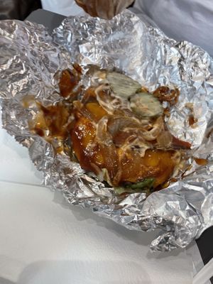 BBQ bacon burger   at Stand-Up Burgers - Wells in Chicago