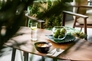 Interior at Urban Garden Cafe in Sofia