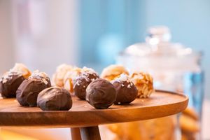 Raw candy at Urban Garden Cafe in Sofia