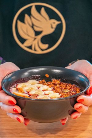 Acai bowl at Urban Garden Cafe in Sofia