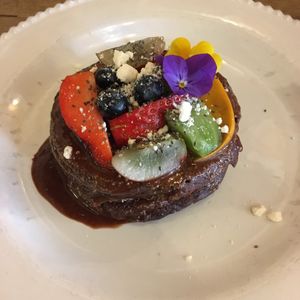 Amazing vegan pancake at Manifest Lisbon in Lisbon