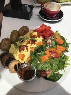 Brunch plate   at Manifest Lisbon in Lisbon