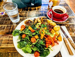 Vegan Brunch at Manifest Lisbon in Lisbon