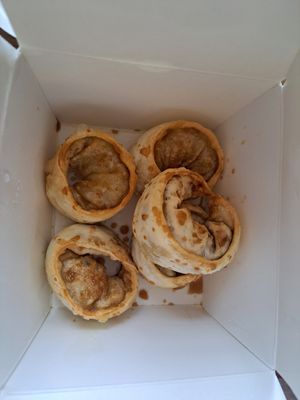 Vegan dumplings at Koko Korean Food in Whitby