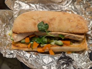 Banh mi at Nodo in Iowa City