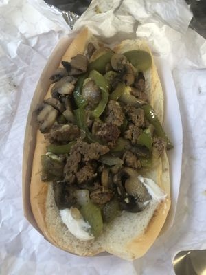 Philly  at Ybor City Vegan Deli in Tampa