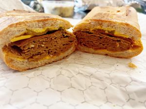 Cuban sandwich   at Ybor City Vegan Deli in Tampa