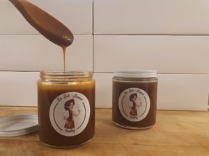 Vegan Salted Caramel at La Provence bakery in Whycocomagh