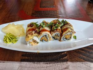 Shiitake to me. at Blue Sushi Sake Grill in Austin