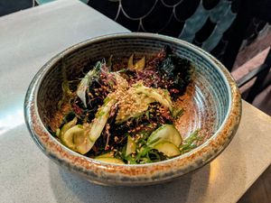 Seaweed salad. at Blue Sushi Sake Grill in Austin