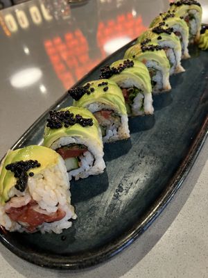 Green goddess at Blue Sushi Sake Grill in Austin