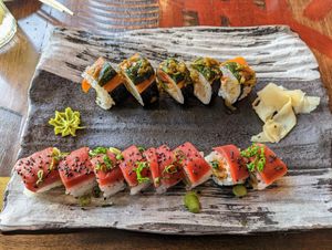 Up In Smoke and Hot Night. at Blue Sushi Sake Grill in Austin