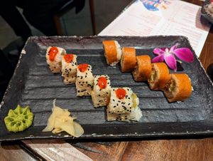 Hot Popper and Cowgirl. at Blue Sushi Sake Grill in Austin