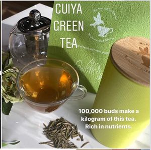 A beautiful healthy tea at Hummingbird in The Woodlands