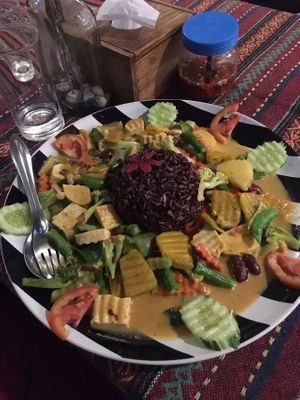 Panaeng curry at Tikky Cafe in Chiang Mai