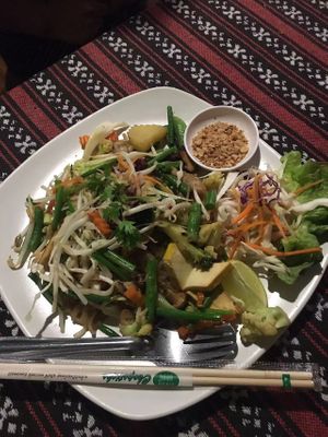 Pad Thai at Tikky Cafe in Chiang Mai