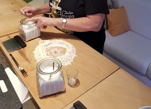 Pizza from scratch - Vegan at The Rolling Pin Cooking School in Padua