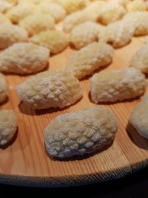Potato Gnocchi at The Rolling Pin Cooking School in Padua