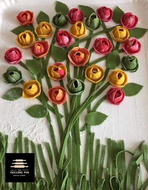 Fresh pasta from scratch at The Rolling Pin Cooking School in Padua