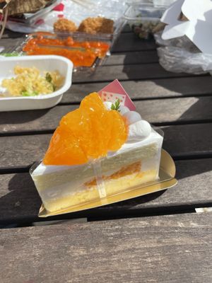 Ignore my friends’ non-vegan nonsense in the background   at The Vegan Marshmallooow in Tokyo